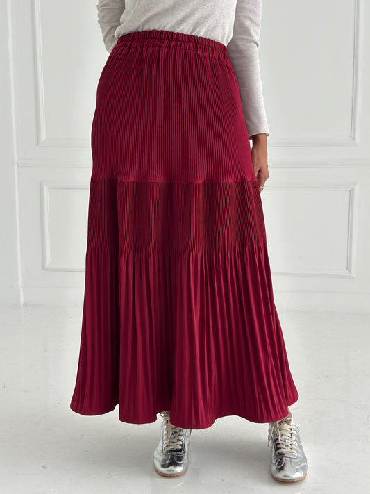 Pillise skirt- Red