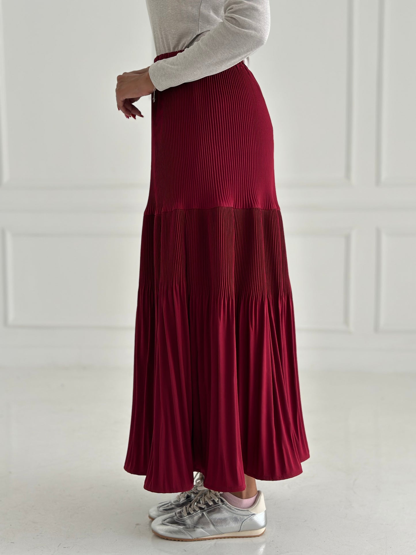 Pillise skirt- Red