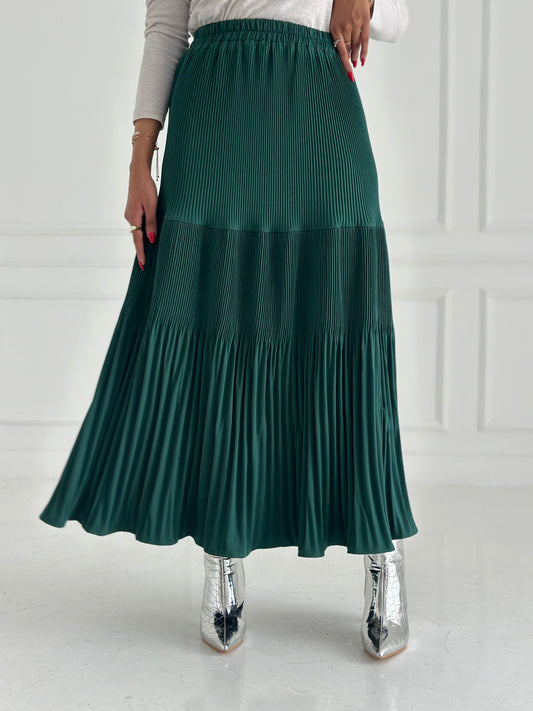 Pillise skirt- Teal blue